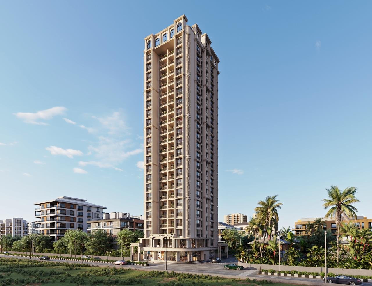 Aarti Architectural Elevation Charkop, Sector 2